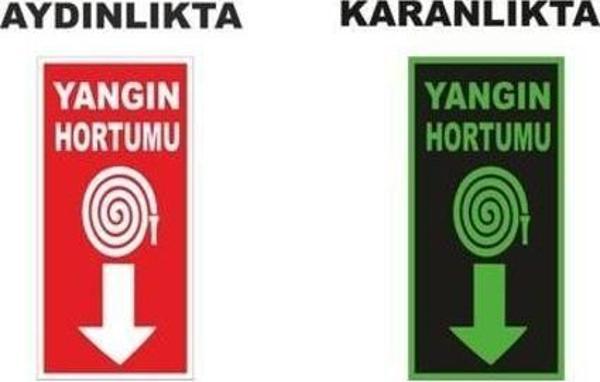 Fosforlu Yangın Hortumu Levhası - Image 1