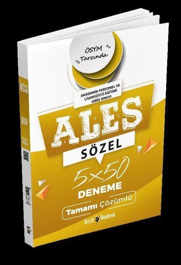 ALES Sözel 5x50 Deneme Tamamı Çözümlü - Image 1