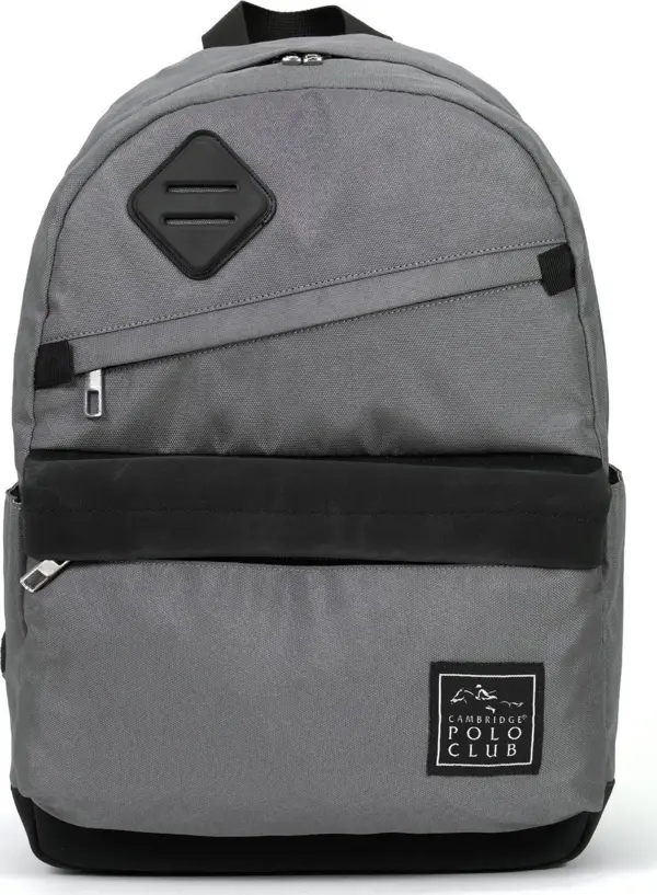 Cambridge Polo Club Creative 3 Bölmeli Unisex Okul Çantası Antrasit / CPC3011.036 - Image 1