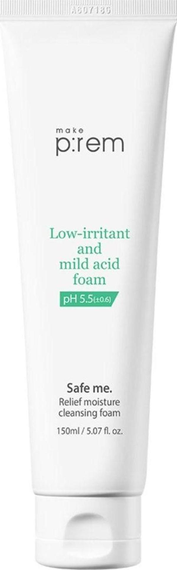 Make P:rem Make Prem Safe Me Relief Moisture Cleansing Foam 150ml - Image 1