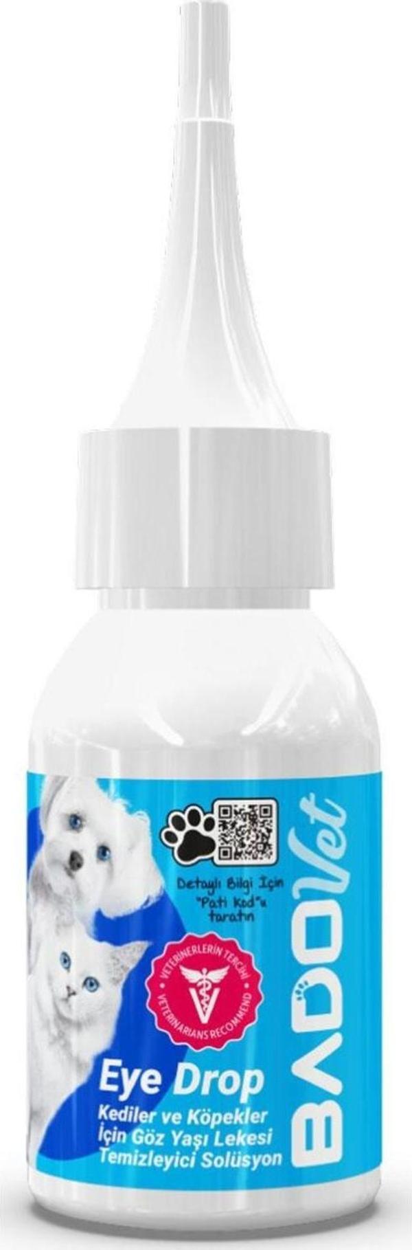 Bado Kedi ve Köpek Göz Yaşı Lekesi Çıkarıcı Eye Drop 50ML - Image 1