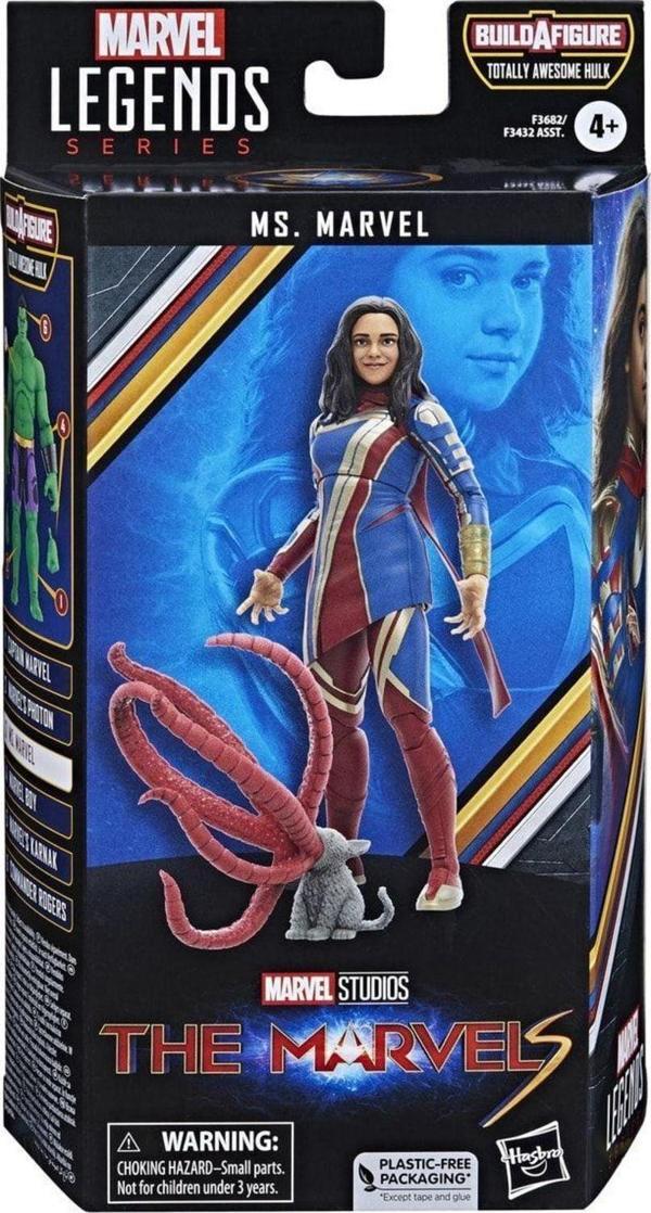 The Marvels - Marvel Legends Ms. Marvel Aksiyon Figürü (Totally Awesome Hulk BAF) - Image 1