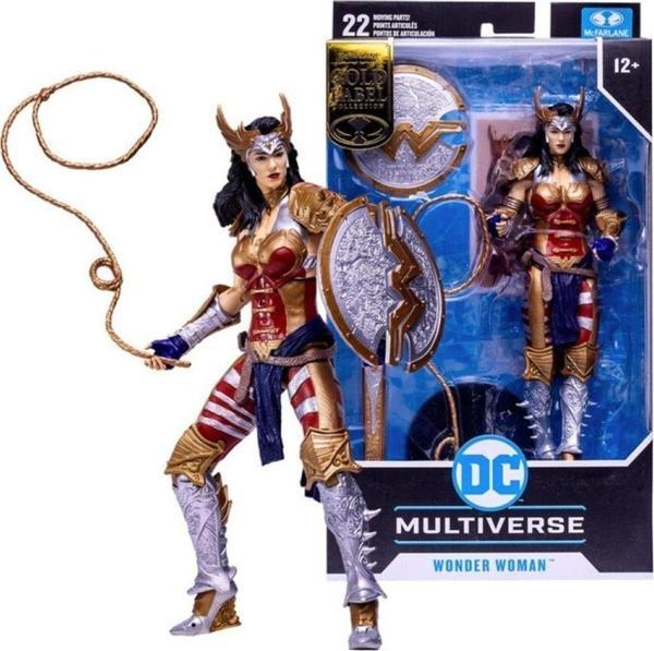 DC Comics DC Multiverse - Wonder Woman (by Todd McFarlane) Gold Label Figür - Image 1