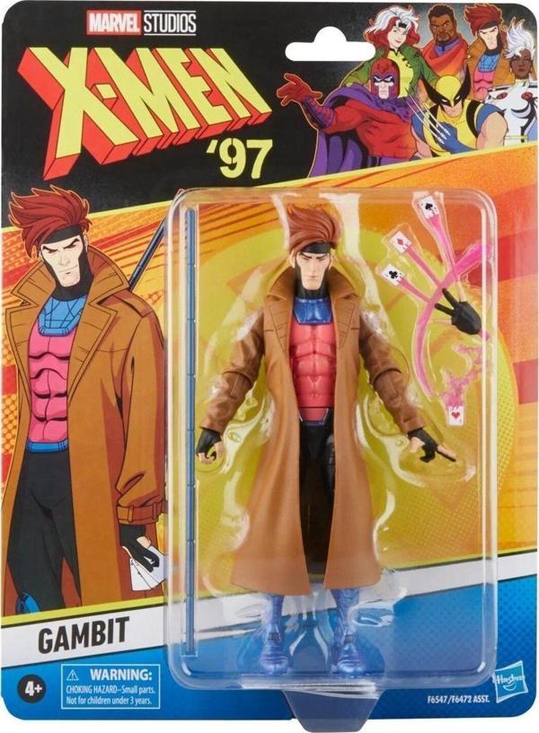 X-Men ‘97 - Marvel Legends Gambit Aksiyon Figürü - Image 1