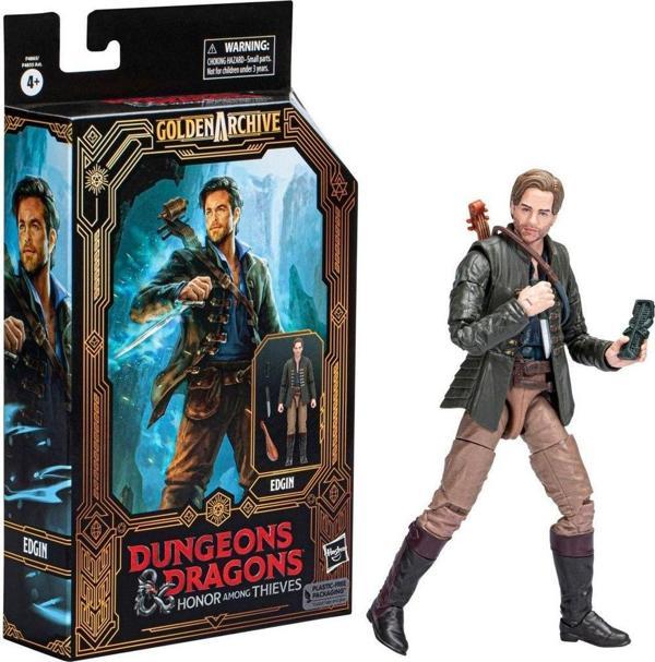 Hasbro Dungeons & Dragons: Honor Among Thieves - Golden Archive Edgin Aksiyon Figürü - Image 1