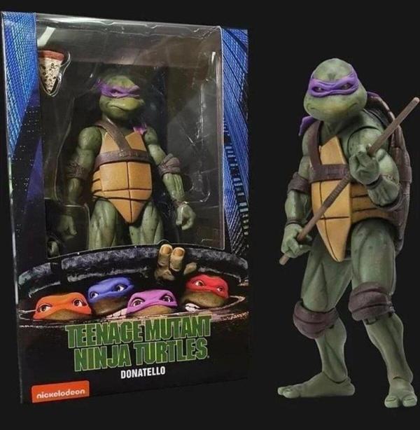 Neca Teenage Mutant Ninja Turtles (1990 Movie) - Donatello Aksiyon Figürü - Image 1