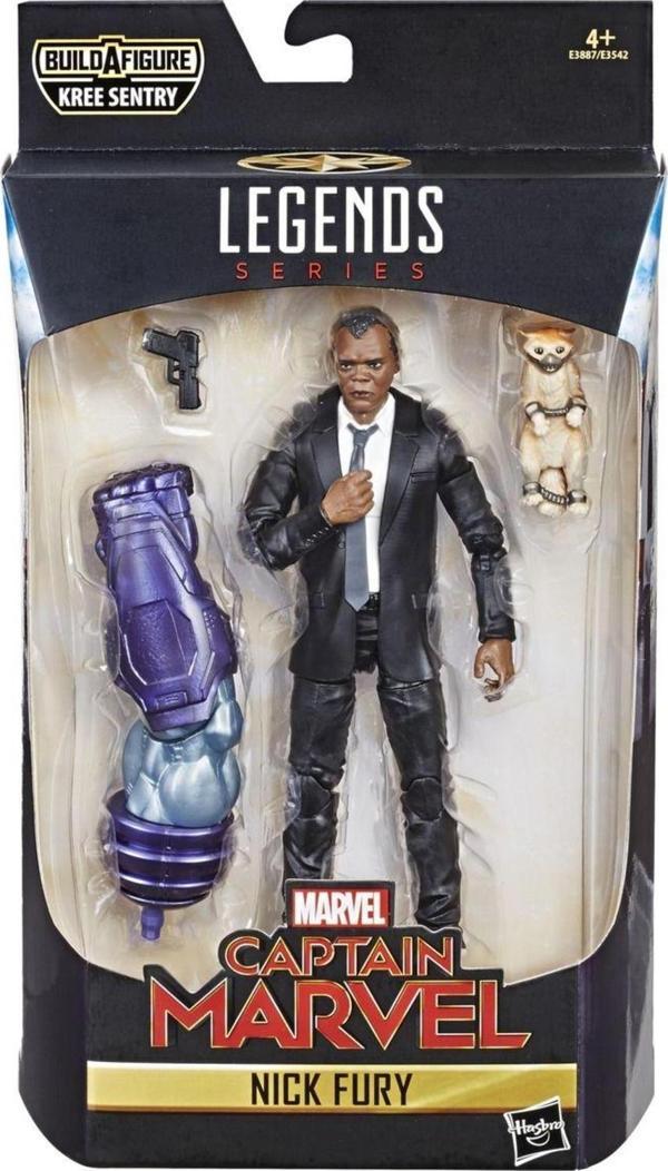 Captain Marvel - Marvel Legends Nick Fury (Kree Sentry BAF) Aksiyon Figürü - Image 1