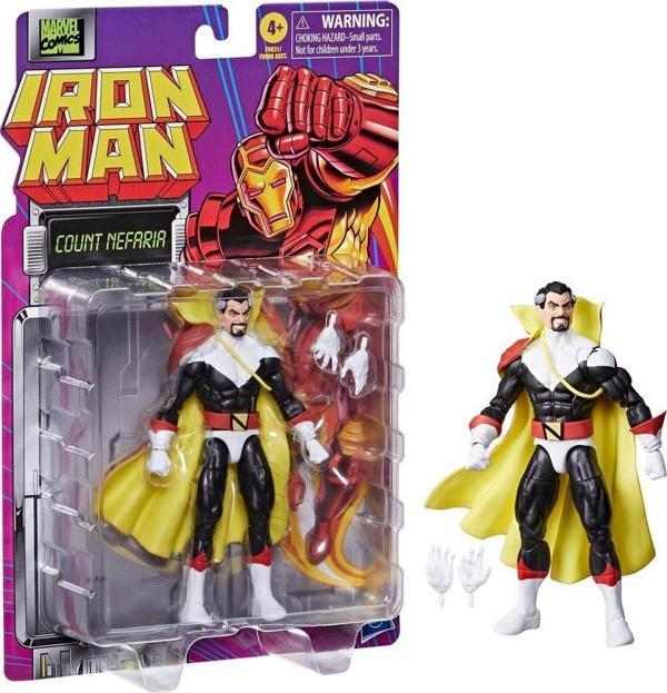 Marvel Legends Count Nefaria Retro Comics Aksiyon Figürü - Image 1