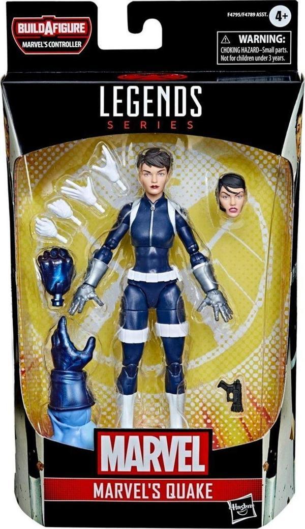 Marvel Legends Marvel’s Quake (Marvel's Controller BAF) Aksiyon Figürü - Image 1