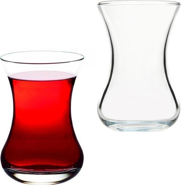 Paşabahçe 42381 ince belli çay bardağı 6 lı - çay bardak - Image 1