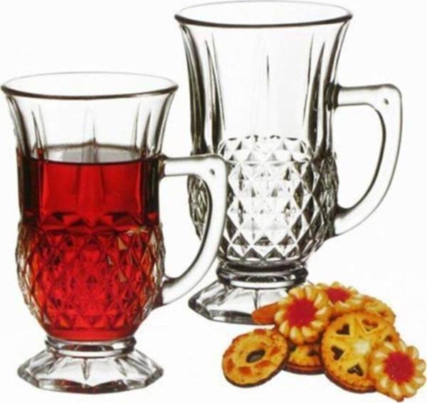 Paşabahçe 55671 istanbul ayaklı çay bardak - çay bardağı 6 lı - Image 1