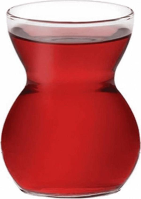 Paşabahçe dantel çay bardak - 6 lı cam çay bardağı 42841 - Image 1