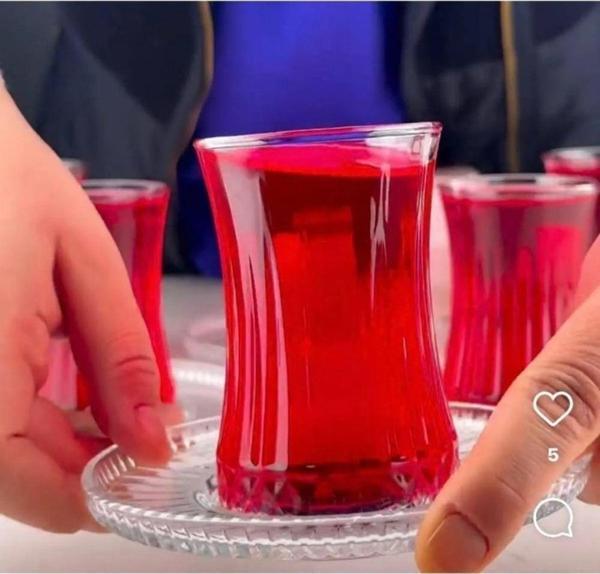 Paşabahçe elysia çay tabağı 6 lı çay tabak - çay bardağı altı 54771 - Image 1
