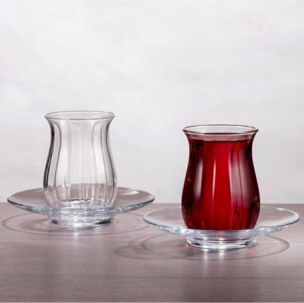 Paşabahçe linka çay bardağı takımı - 12 parça çay seti 96572 - Image 1