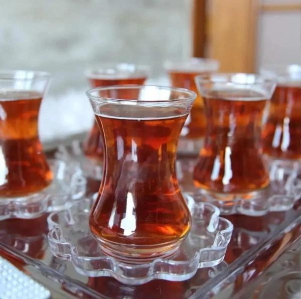 Paşabahçe melis çay seti - çay bardağı takımı 12 parça 96293 papatya - Image 1