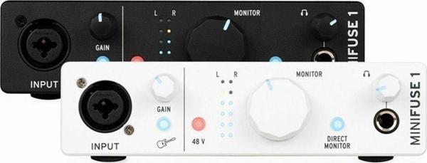 Arturia MiniFuse 1 Siyah 1-Giriş / 2-Çıkış, 24-bit 192 kHz, USB-C Ses Kartı - Image 1