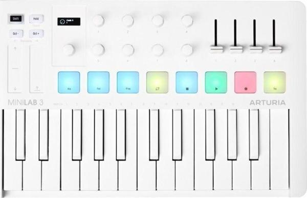 Arturia Minilab 3 Alphine White Özel Üretim Midi Klavye - Image 1