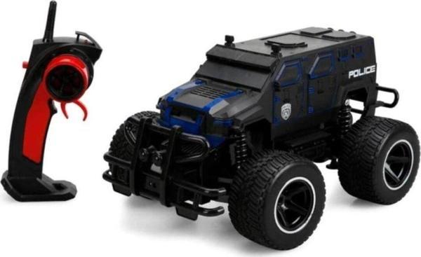 Sunman 1:12 Uzaktan Kumandalı Sesli Polis Panzer - Image 1
