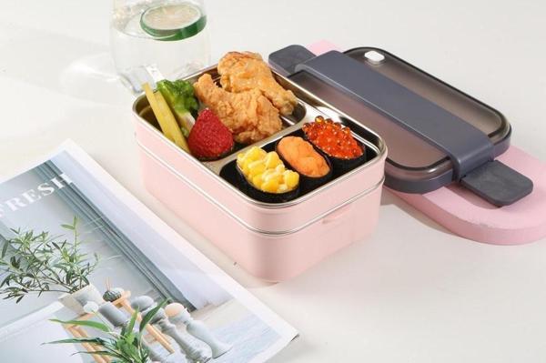 Vagonlife BL20183 Pembe Çelik Saklama Kabı - Image 1