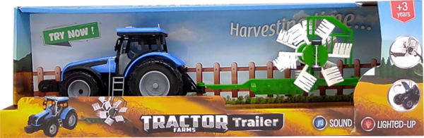 Aya Toys Pulluklu Traktör 40333 - Image 1