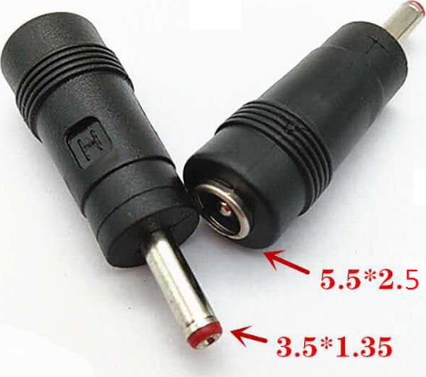 Casper Ultrabook İçin 3.5 Mm X 1.35Mm Adaptör Kablo Ucu Dönüştürücü - Image 1