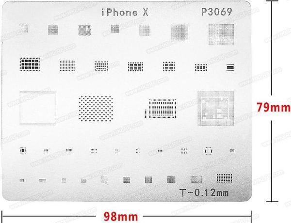 İphone X Entegre Kalıbı T-0,12 Mm - Image 1