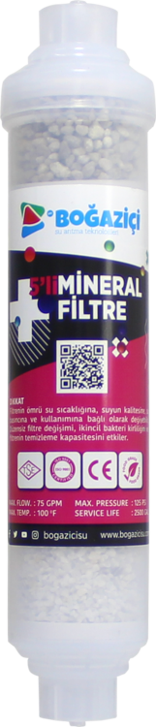 SU ARITMA CİHAZI  5 Lİ MİNERAL FİLTRE - Image 1