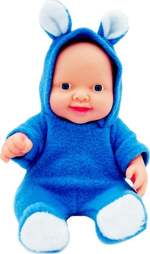 Global Toys Mavi Pembe Ve Kırmızı Renk 8 Farklı Ses Konuşan Tavşanlı Et Bebek - Image 1