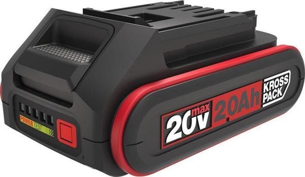 Kress KAB20 20Volt 2.0Ah. Li-ion Kross Pack Profesyonel Yedek Akü - Image 1