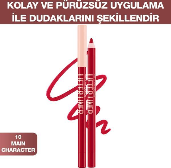 Maybelline New York Lifter Liner Dudak Kalemi - 10 Main Character - Image 1