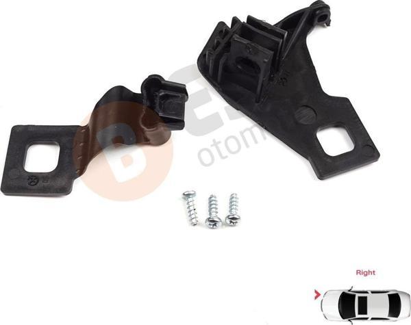 ESC Otomotiv Audi A4 RS4 8K2 B8.5 A5 S5 RS5 B8.5 8T0998122B İçin Sağ Ön Far Ayak Tamir Seti  - Image 1