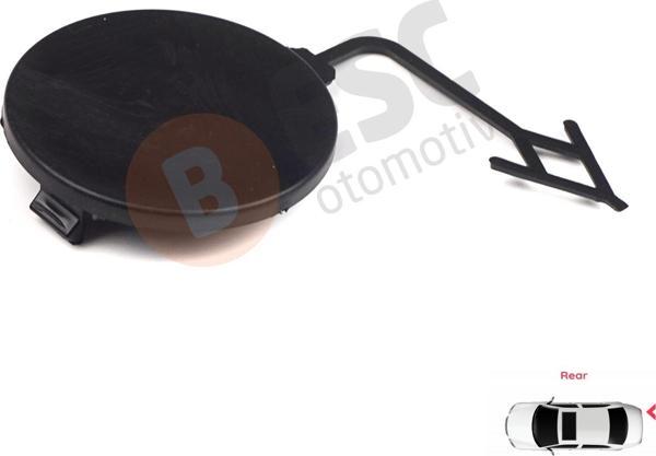 ESC Otomotiv Audi A6 Avant S6 Quattro 2012-2015 A6L 2012-2015 için Arka Tampon Çeki Demir Kapağı 4G5807441 - Image 1