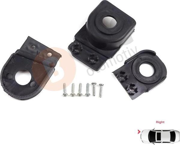 ESC Otomotiv Audi A6 C6 S6 RS6 Avant Quattro Allroad 2004-2011 4F0998122 İçin Sağ Ön Taraf Far Tamir Seti - Image 1