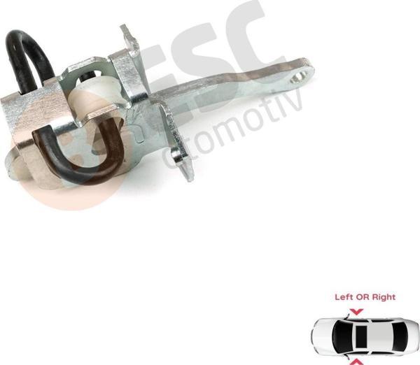 ESC Otomotiv BMW 3 E36 Coupe Convertible 1990-1999 için Sağ veya Sol Kapı Gergisi 51218161782 - Image 1