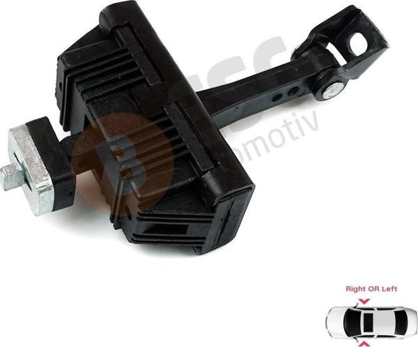 ESC Otomotiv BMW 3 E46 1997-2006 Coupe Convertible için Ön Sağ veya Sol Kapı Gergisi 51217026384 - Image 1