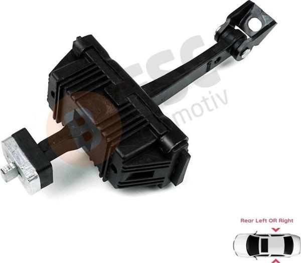 ESC Otomotiv BMW 5 E60 E61 için Arka Sağ veya Sol Kapı Gergisi 51227176805 - Image 1