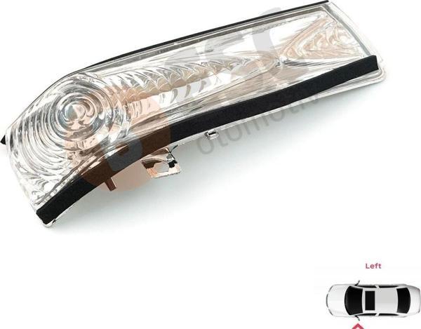 ESC Otomotiv Fiat Doblo 2 Opel Combo D için SOL Ayna Sinyali BEYAZ 71765449 - Image 1