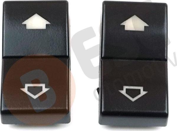 ESC Otomotiv BMW 7 Series E38 740i 1997 01 İçin 2 Adet Pencere Düğmesi Kapağı - Image 1