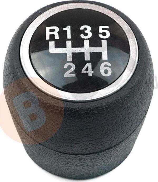 ESC Otomotiv Fiat Linea 1.6L MultiJet için Krom Çerçeve 6 İleri Vites Topuzu 55348538 - Image 1