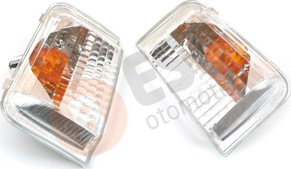 ESC Otomotiv Fiat Peugeot Citroen 3 İçin SAĞ ve SOL Ayna Sinyali SARI 71748253 - Image 1