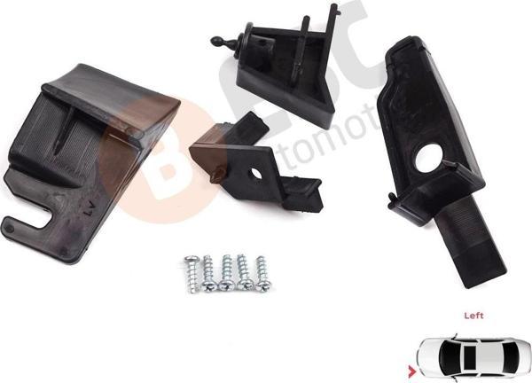 ESC Otomotiv Ford Transit Tourneo Courier MK1 2013-2022 ET7613W030 İçin Sol Ön Far Ayak Tamir Seti  - Image 1
