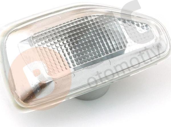 ESC Otomotiv Dacia Sandero Logan İçin Beyaz Sol Yan Çamurluk Sinyali - Image 1