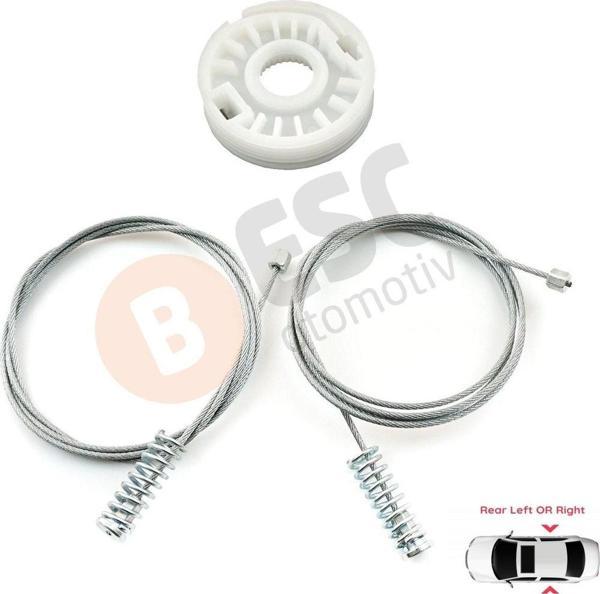 ESC Otomotiv Hyundai IX35 MK2 için Arka Sağ veya Sol Cam Kriko Tamir Seti 834702Y000 - Image 1