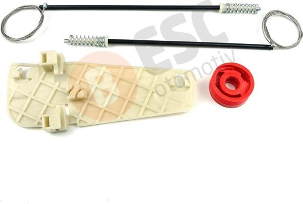 ESC Otomotiv Jeep Grand Cherokee MK2 WJ WG İçin Ön Sol Cam Kriko Seti 55076467AB - Image 1