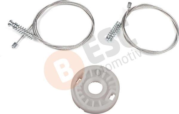 ESC Otomotiv Kia Sportage 2010-2015 İçin Arka Sağ veya Sol Elektrikli Cam Kriko Tamir Seti 834713W000 834813W000 - Image 1