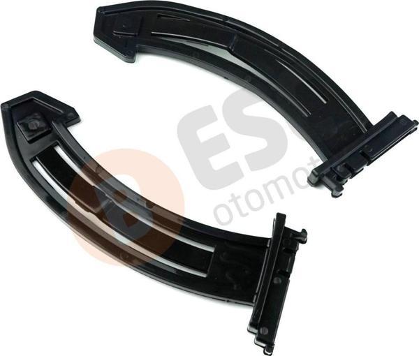 ESC Otomotiv EDP1127 Opel Astra G Zafira A için Sağ Sol Torpido Kapak Ayağı Siyah 5114275 - Image 1