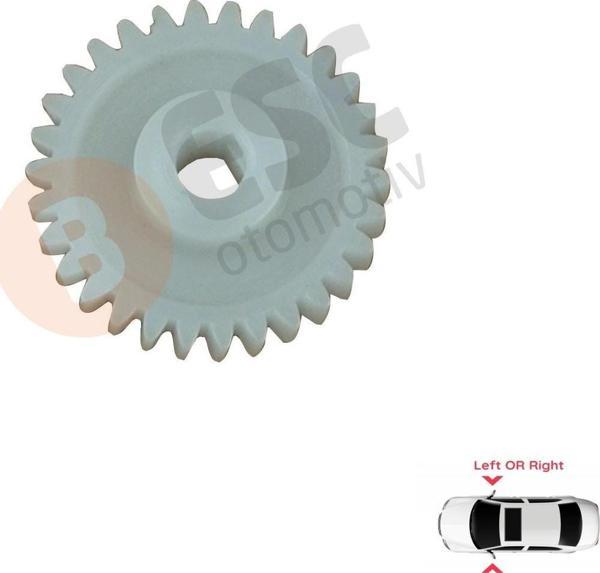 ESC Otomotiv Mazda 3 6 CX5 için Yan Ayna Katlama Motor Dişlisi 30 Diş - Image 1