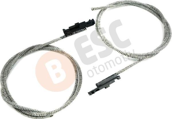ESC Otomotiv Mercedes A B W169 W245 için Sunroof Tavan Rüzgar Deflektör Halat Seti A1697800244 - Image 1