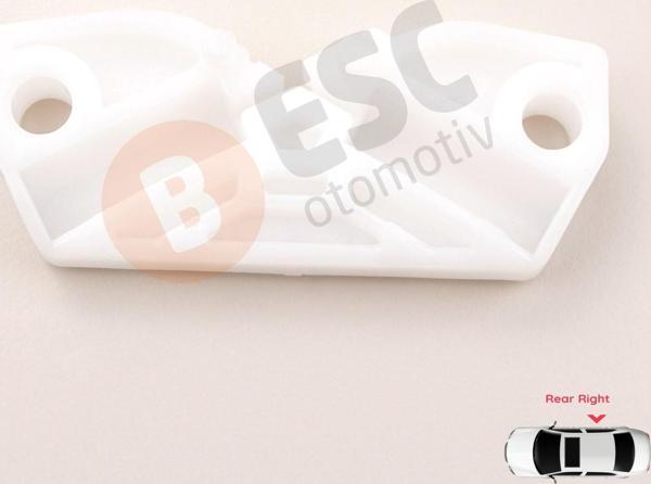 ESC Otomotiv Mercedes CLK W209 2003 09 İçin Arka Sağ Pencere Regülatörü Klipsi - Image 1
