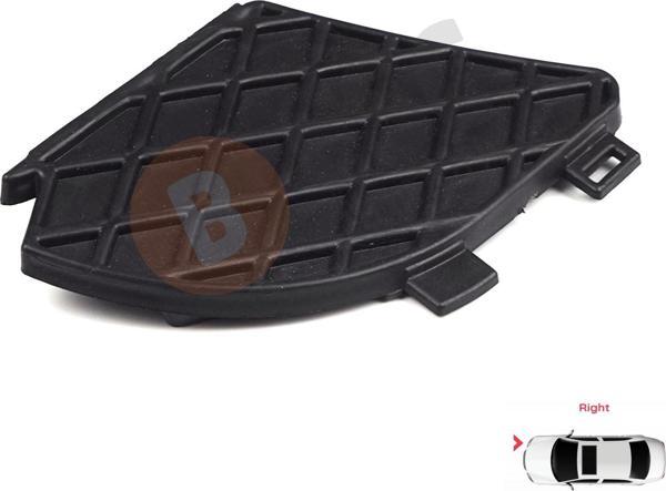 ESC Otomotiv Mercedes E W210 E320 E430 E55 AMG 1999-2003 için Ön Tampon Alt Izgara Kapağı Sağ A2108850253 - Image 1